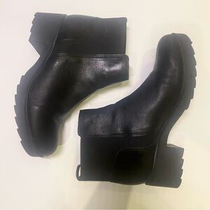 Genuine Leather Chelsea Boots